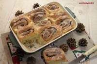   Cinnamon Rolls con glaseado  de queso (96º desafío en la cocina)