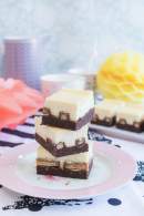   Kit Kat brownie cheesecake  