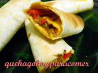   Fajitas rellenas a mi manera