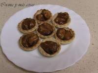   TARTALETAS CON MEJILLONES EN SALSA DE VIEIRAS