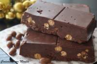 
Turrón de chocolate y conguitos  