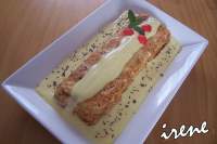   Souffle de merengue y caramelo