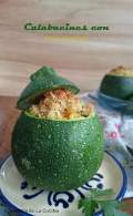 Calabacines luna rellenos de arroz marroquí